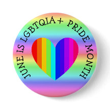 Junio es el botón del mes del orgullo LGBTQIA+