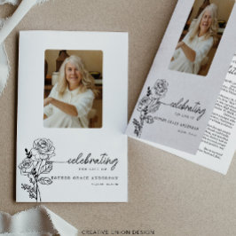 Junio Programa de Funeral Flower Flower Month