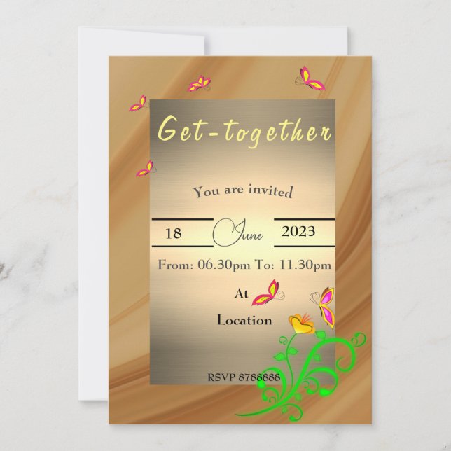 juntar invitación (Anverso)
