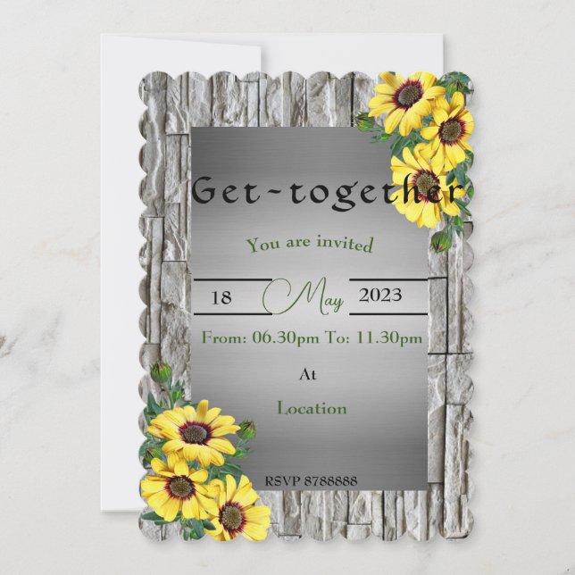 juntar invitación (Anverso)