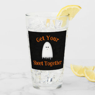 Junte su hoja con el fantasma de Halloween