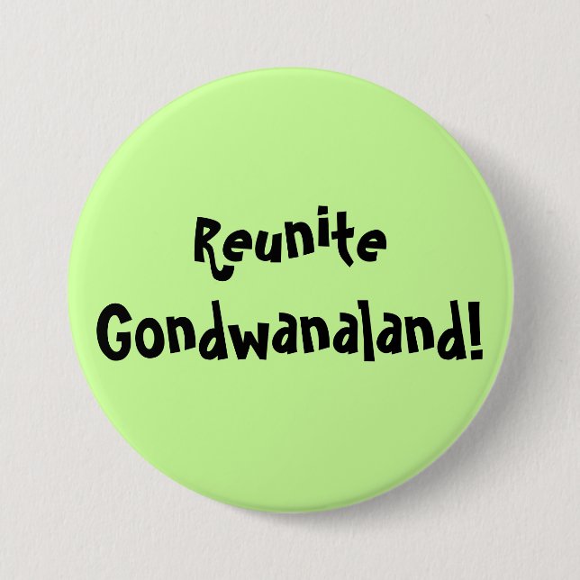 Júntese Gondwanaland 1 botón (Anverso)