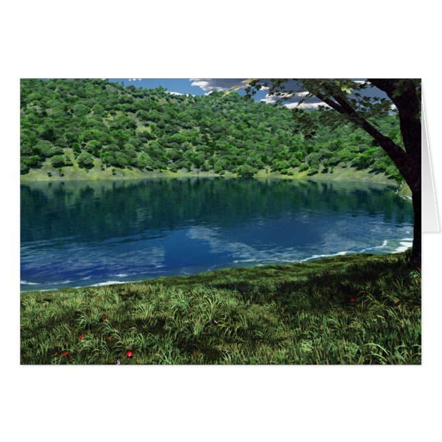 Junto a la tarjeta de aguas profundas (Anverso (Horizontal))