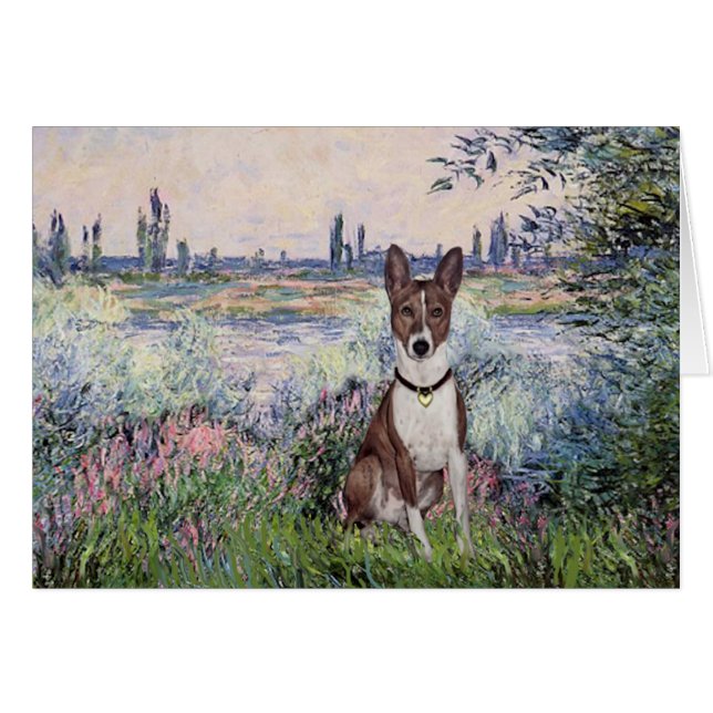 Junto al Sena - Basenji (Anverso (Horizontal))