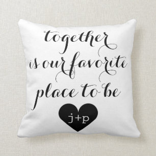 Juntos es nuestro lugar favorito para ser almohada