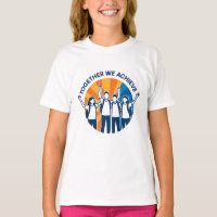 Juntos Logramos – Camiseta de Trabajo en Equipo y