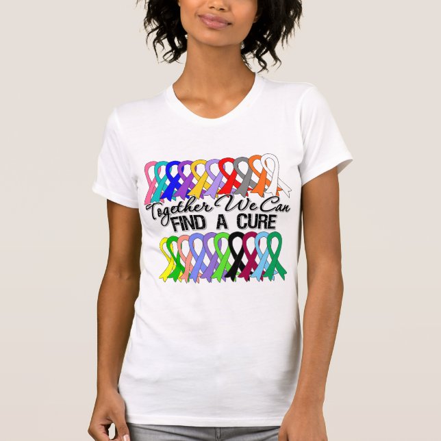 Juntos podemos encontrar una camiseta de Cure Canc (Anverso)