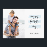 Juntos somos la tarjeta del día del padre<br><div class="desc">Tarjeta del día del padre con foto única y tipografía apilada</div>