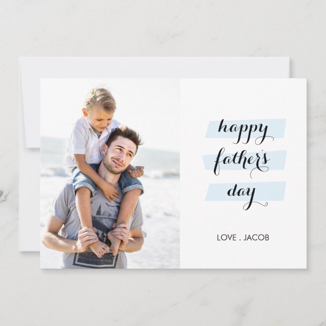 Juntos somos la tarjeta del día del padre (Anverso)