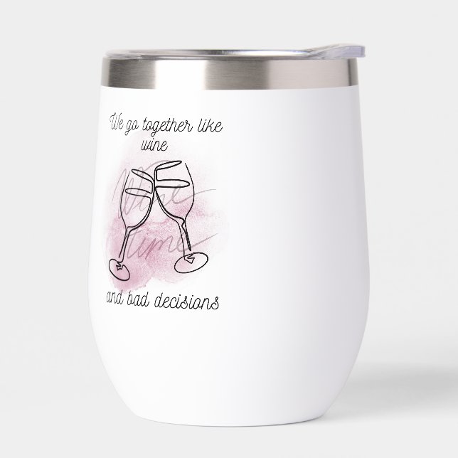 Juntos Vino inoxidable Vino Tumbler (Izquierdo)