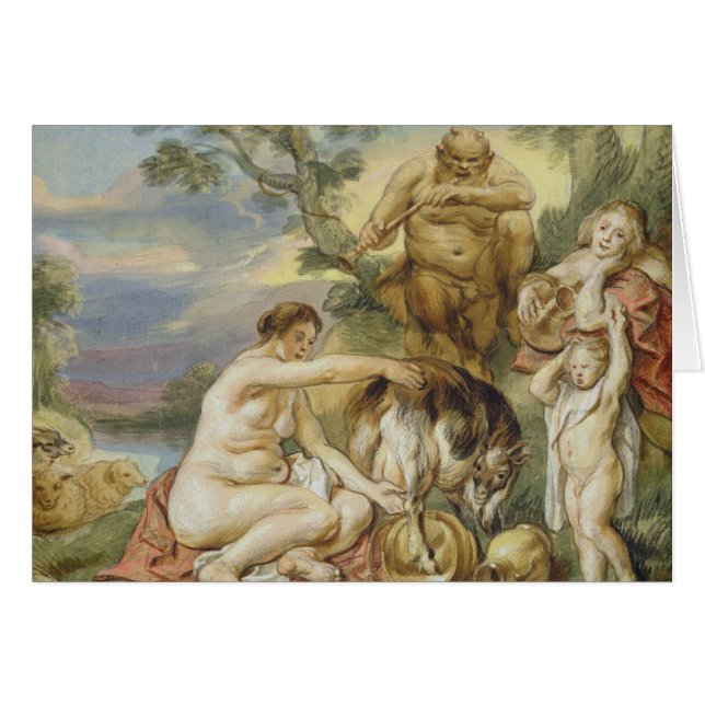 Júpiter como niño (Anverso (Horizontal))