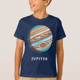 Júpiter / Júpiter - Camiseta de té planetario clás