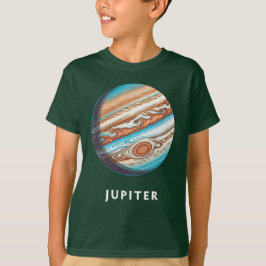 Júpiter / Júpiter - Camiseta de té planetario clás
