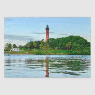 Júpiter Lighthouse favorece el papel de tejidos