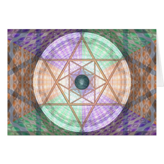 Júpiter y tierra por Martineau (tarjetas) (Anverso (Horizontal))