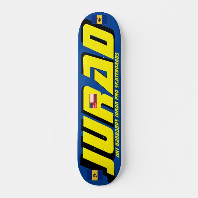 JURAD   JMT BARB 7 3/4" Tabla de Skateboard (Anverso )