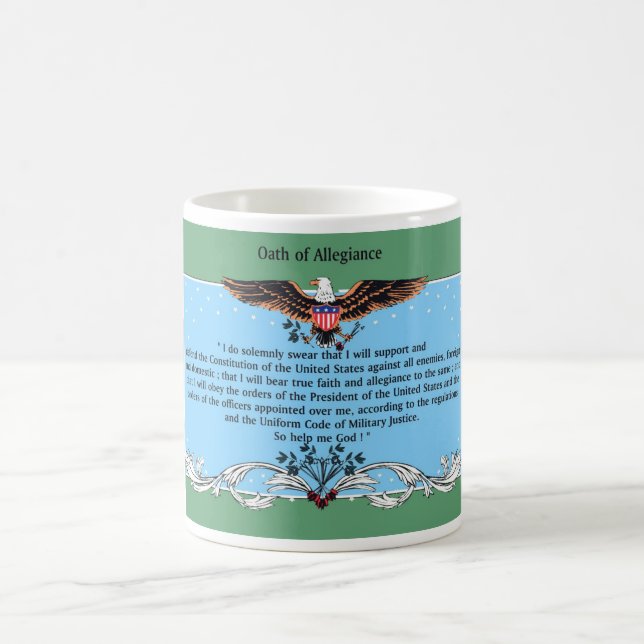 Juramento de taza de café de la lealtad (Centro)