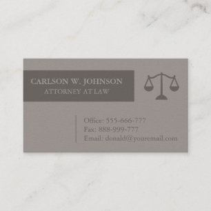 Juristas Escalas de Abogados Tarjetas de Negocios