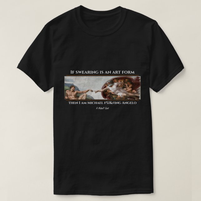 Juro - Una camiseta del señor P (Diseño del anverso)