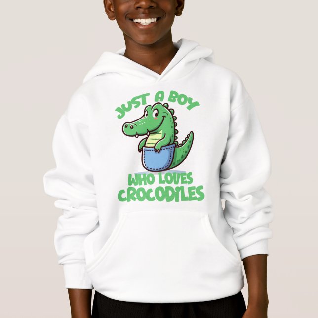 Just A Boy Who Loves Crocodiles (Anverso)