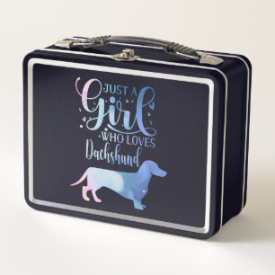 Just A Girl Who Loves Dachshund Dog Lover Female