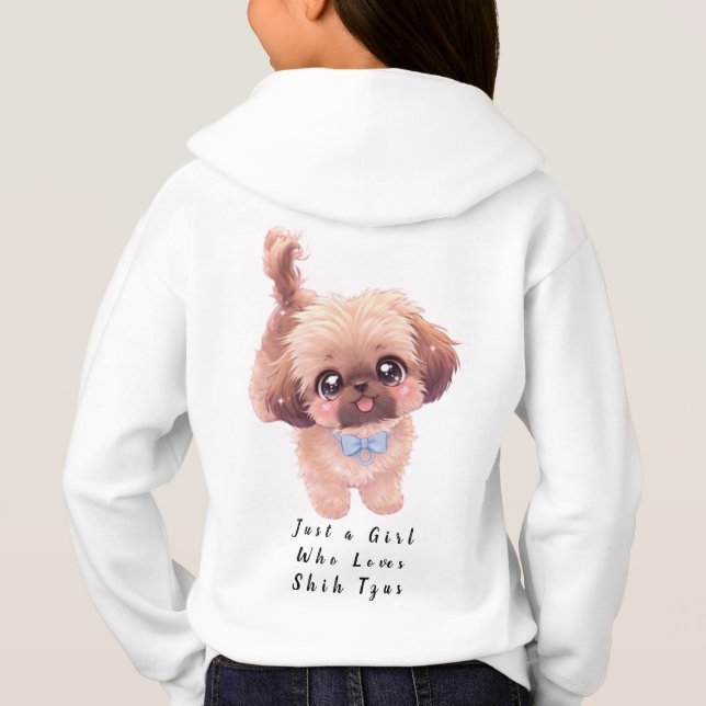 Just a Girl Who Loves Shih Tzus Dog Lover (Reverso)