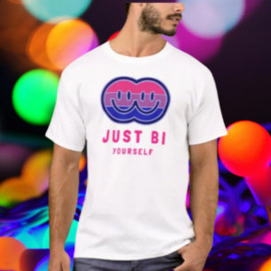 Just Bi Yourself: Camiseta de Sonrisas Conectadas