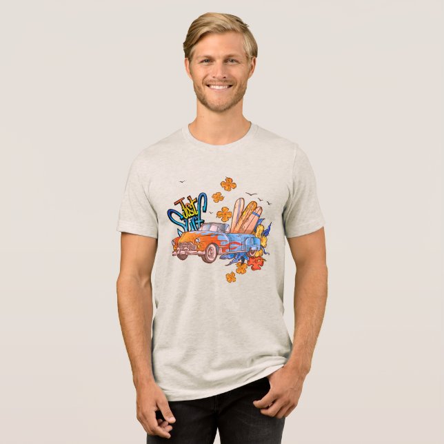 Just Surf Camisetas Informales  (Anverso Completa)