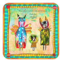 Just The Right One - pegatinas coloridos