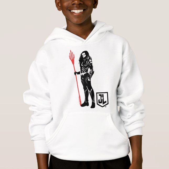 Justice League | Aquaman Pose Noir Pop Art (Anverso)