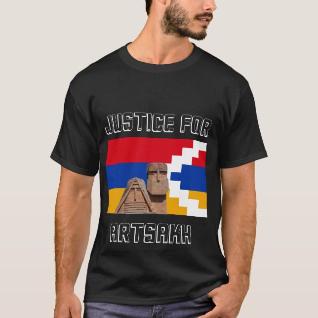 Justicia para la camiseta de Artsakh (Mamik y (Anverso)
