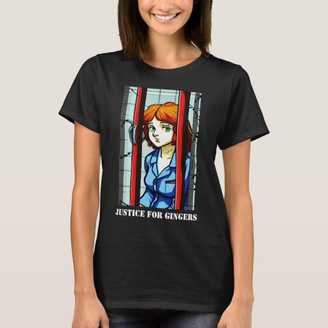 Justicia para las camisetas de Gingers (Anverso)