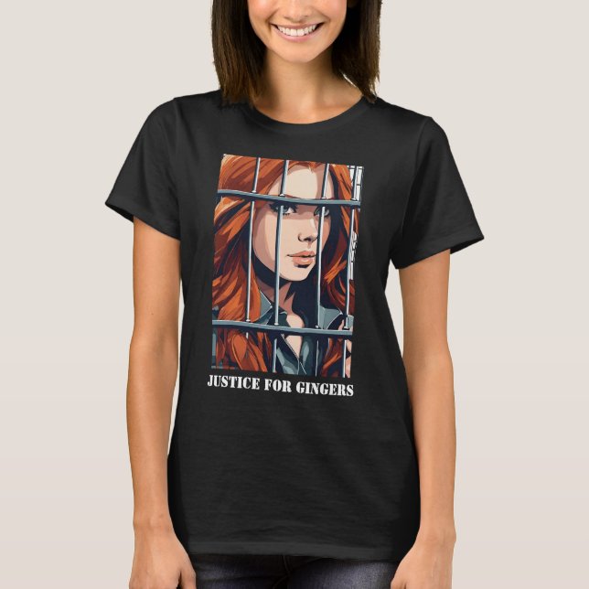 Justicia para las camisetas de Gingers (Anverso)