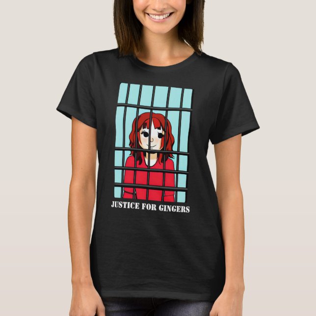 Justicia para las camisetas de Gingers (Anverso)