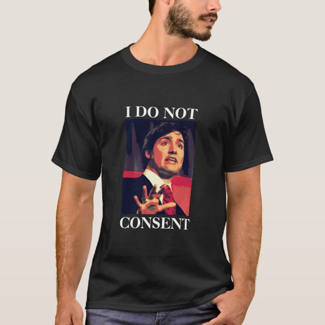 Justin Trudeau - NO CONSCIENTE Camiseta (Anverso)