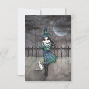 Justo antes de la postal de Halloween de medianoch