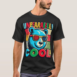Justo una chica que ama las camisetas de osos