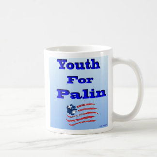 Juventud para la taza de café de Palin