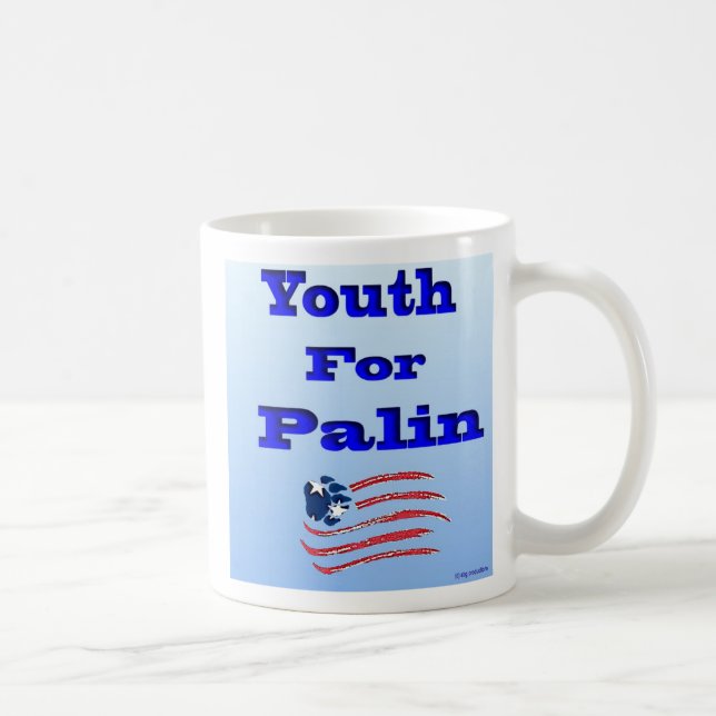 Juventud para la taza de café de Palin (Derecha)