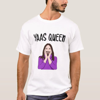 JVN Yaas Queen 2 Aportó camiseta de cuello-V