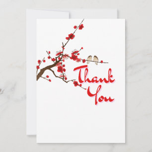 JW Cherry Blossom Scriptural Gracias Tarjeta