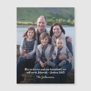JW Magnetic Card Joshua 25:15