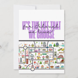 JW Tarjeta "Territorio de Ciudad" para Pioneros