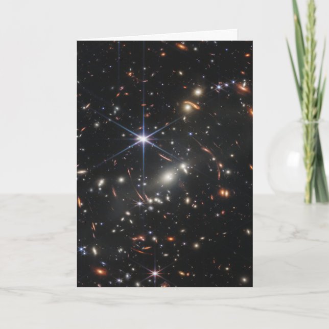 JWST James Webb - Primera tarjeta de imágenes del  (Anverso)