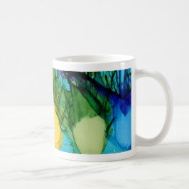 K está para la taza del arte del alfabeto del kiwi