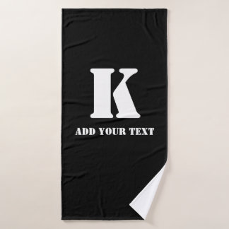 K Monograma Clásico Trendy Wedding Templa