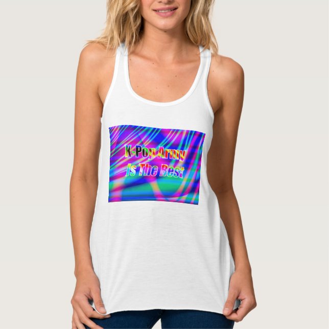 K-Pop Art Tank Top (Anverso)