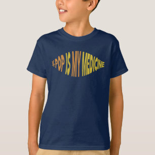 K-Pop es mi camiseta para niños de medicina