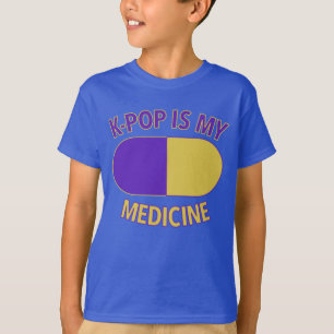 K-Pop es mi camiseta para niños de medicina