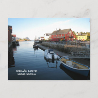 Kabelvåg, postal de Lofoten Postkort